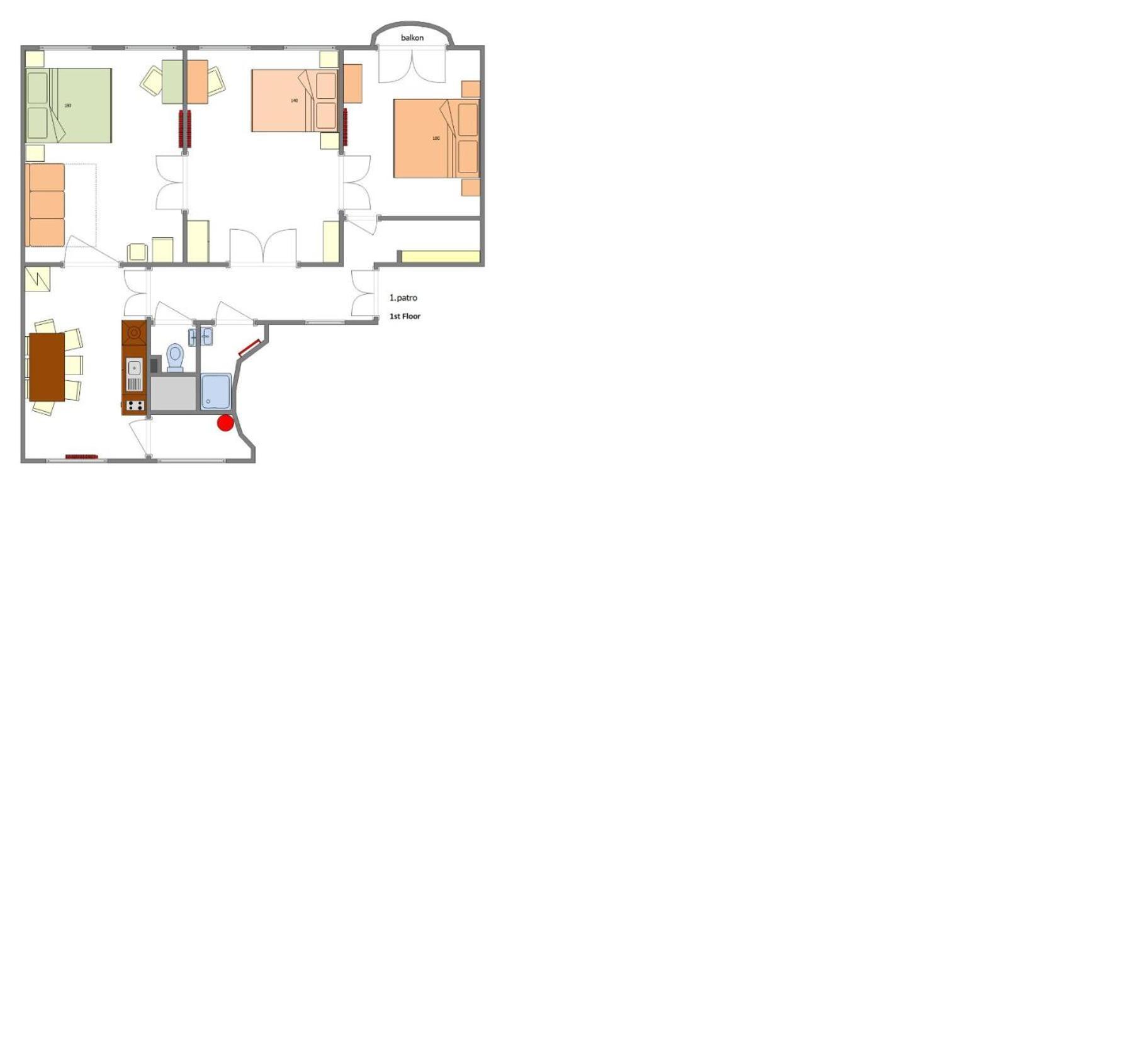 For Celebrations Spacious 3Bdr Apartment With Balcony Praga Exterior foto